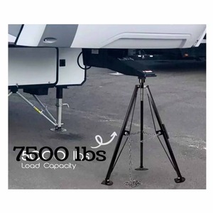 Gooseneck RV Estabilizador Trípode 2-5/16In Rótula 7500Lb Cap 5Th Remolques de ruedas - Product Image 4