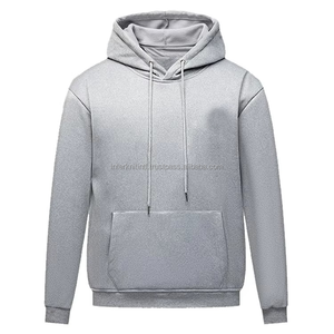 Sudadera con capucha de alta calidad con cremallera, estilo jersey, con forro de terciopelo y técnica de efecto abullonado, de felpa sólida, estilo urbano, con patchwork, cálida para invierno - Product Image 1