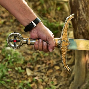 Épées en acier de Damas à faible MOQ disponibles au prix le plus bas / Épées en acier de Damas avec matériau de manche personnalisé - Product Image 5