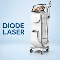 Perfectlaser Layar 15.6 Inci AI Skin Analyzer 1200W 755nm 808nm 1064nm Sistem Laser Dioda Mesin Penghilang Bulu Laser Dioda