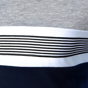 เสื้อกอล์ฟผ้าฝ้ายถักแบบลำลองสำหรับผู้ชายเสื้อถักแบบปรับแต่งได้แขนสั้นป้องกันรอยยับ - Product Image 4