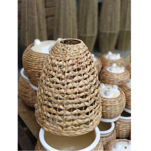 Abat-jour en rotin naturel de haute qualité, design moderne fait à la main, pour la décoration de restaurant ou l'éclairage domestique, pour une utilisation en intérieur - Product Image 2