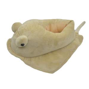 Chaussons antidérapants pour femmes, hommes, couples, adultes, nouveauté, jouet en peluche 3D, poisson monstre ray, intérieur, maison - Product Image 1
