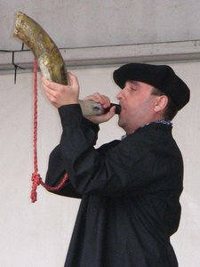 Cuerno de Buey Pulido de la Mejor Calidad, Estilo Musical Náutico, Material Orgánico, Instrumento Musical - Product Image 3