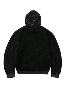 เสื้อฮู้ดดี้ขนแกะปักลายคริสตัลแบบซิปสำหรับฤดูหนาว  ดีไซน์วิบวับ  แบบยูนิเซ็กซ์  รับผลิตตามแบบ ODM  ผ้าฟลีซระบายอากาศได้ดี  ล้างสีแบบแอซิดวอช - Product Image 2