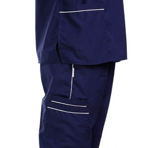 Nouveaux uniformes chirurgicaux d'hôpital pour hommes avec logo personnalisé, vente en gros, costumes de médecin et d'infirmière, ensembles d'uniformes médicaux - Product Image 3