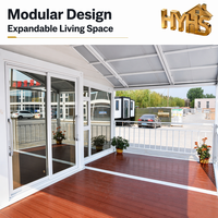 Casa Modular Prefabricada de 40 pies, Fácil de Construir, Expandible y Transportable, Tipo Contenedor, Dos Dormitorios, para Apartamento, Hotel o Villa