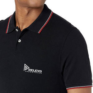 Venta al por mayor personalizada 100% algodón poliéster de alta calidad para la camisa de polo para hombres Casual manga corta Jersey transpirable - Product Image 4