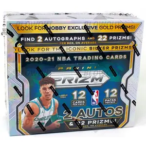 Best Price 2020-21 Panini Prizms Basketball Hobby Box 144 Cards With Warranty
