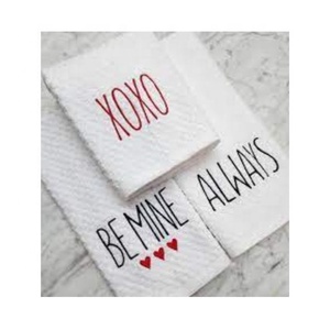 Let Us Eat Cake bordado Top elegante algodón orgánico ultrafino Jacquard absorbente de agua limpieza cocina de moda juegos de toallas de Golf - Product Image 6