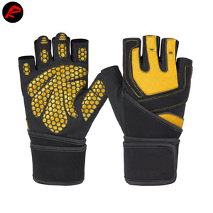 Custom Logo High Quality Anti-Slip Breathable Gym <b>Gloves</b> for Sports Workout Fitness <b>Training</b> <b>Weight</b> Lifting for Men - Product Image 2