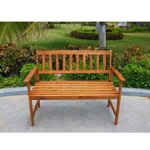 Optimal Farmhouse Style <b>Outdoor</b> <b>bench</b> for Hotels Customizable Color Logo High Quality Solid Wood Comfortable for Guests' - Product Image 1