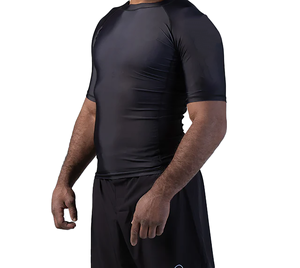 เสื้อแรชการ์ดสำหรับผู้ชายผู้ใหญ่ ป้องกันแสงแดด UPF 50+ แห้งเร็ว แขนยาว ผลิตจากผ้าโพลีเอสเตอร์/ไนลอน - Product Image 5