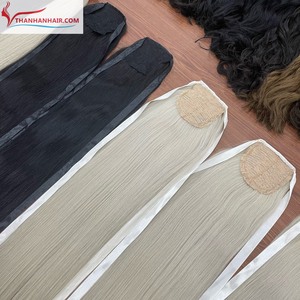 Virgin Remy Straight Bulk Hair for Ponytails and <b>Braids</b> - Product Image 2