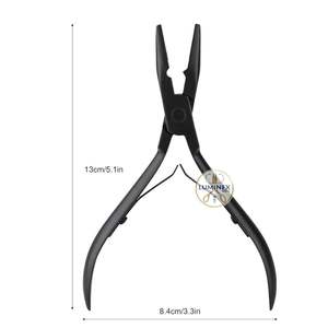 Stainless Steel Hair <b>Extension</b> Removal Pliers with <b>Micro</b>/Nano Ring Technology for Crimping & Removal - Product Image 2