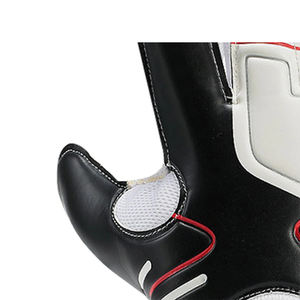 Gants de gardien de but de football professionnels avec latex respirant respirant et équipement de sport en cuir/PU OEM pour l'entraînement de compétition - Product Image 6