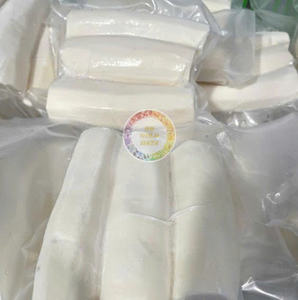 Morceaux de manioc congelés prêts à l'exportation fabriqués à partir de racines blanches pelées, idéaux pour l'ébullition à la vapeur et la préparation des aliments - Product Image 2