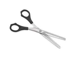 Tijeras de peluquero de aseo profesional, tijeras de corte de pelo de acero inoxidable, peluquería de adelgazamiento - Product Image 2