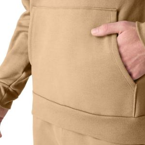 เสื้อฮู้ดดี้ผู้ชายผ้าฝ้าย 100% หนานุ่ม คุณภาพสูง ราคาดีที่สุด รับผลิตตามแบบ OEM/ODM ขายส่ง ปี 2025 - Product Image 3