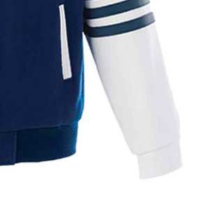 Chaqueta Universitaria Nueva en Existencia, Chaquetas Personalizadas Populares para Exteriores, Chaqueta Extra Grande con Parche Bordado de Alta Calidad para Hombre - Product Image 6