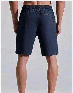 Shorts de plage Maillots de bain Shorts de sport décontractés en plein air Acid Wash Ripped Plain Fleece Streetwear Shorts - Product Image 4