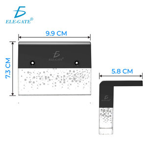 Set di 4 Lampade Solari LED da Esterno, Luce Calda, Faretto da Giardino per Scale e Pareti, IP65, 6W, 4 Colori, Corpo Quadrato in Acciaio Inox - Product Image 2