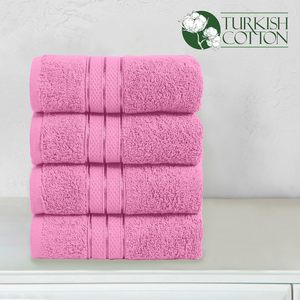 Hot Sale Luxury Turkish Cotton 4-Piece <b>Bath</b> <b>Towel</b> <b>Set</b> Eco-Friendly Super Soft Highly Absorbent for Face Hand for Bathroom Shower - Product Image 3