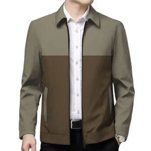 Chaqueta de uniforme profesional para hombre, diseño personalizable, entrega rápida, chaqueta acolchada corporativa para hombre con manga completa a la moda - Product Image 4