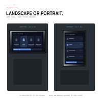 Panel Táctil HMI Android de 10.1 Pulgadas Personalizado, PoE, RS485, Sin Batería, Pantalla de Control Integrada para Máquina de Café, Casillero Inteligente, Kiosco