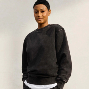 Sudaderas de alta calidad, sudadera teñida de cuello redondo para hombres y mujeres, cómoda y elegante, perfecta para ropa informal - Product Image 1