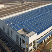 Kit d'Entrepôt Préfabriqué en Acier à Assemblage Rapide avec Colonnes en H et Toit en Métal Ondulé, Atelier en Acier, Garantie de Plus de 5 Ans