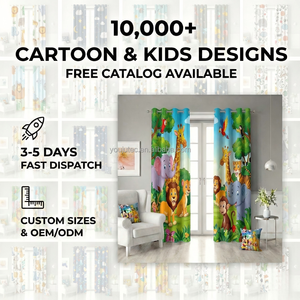 Cortinas Opacas con Estampado Personalizado de Retrato de <span class=keywords><strong>Cantante</strong></span>, Aislantes de Luz, Estilo Europeo/Americano, Multiusos para Oficina y Hogar - Product Image 6