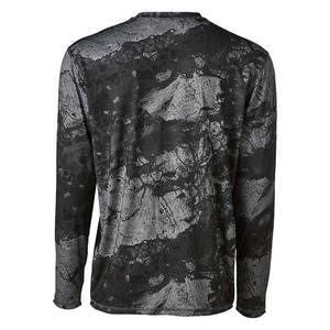 เสื้อเจอร์ซีย์ผ้าโพลีเอสเตอร์ผ้าสแปนเด็กซ์ไซส์ใหญ่พิเศษแบบ100% ออกแบบได้ตามต้องการชุดกีฬาแบบระบายอากาศสำหรับใส่ไปแข่งขันล่าสัตว์สีพื้น - Product Image 2