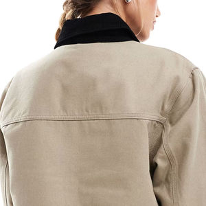 Vestes longues cardigan sportives d'automne et d'hiver col montant fermeture à glissière Couple vestes polaires - Product Image 6