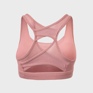 Ropa deportiva sin costuras para mujer Sujetador deportivo de entrenamiento de secado rápido con sujetador de gimnasio de tamaño personalizado a la venta - Product Image 2