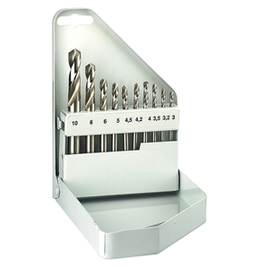 Set di Punte da Trapano Alpen in Cobalto Nirosta, 10 Pezzi - Product Image 1