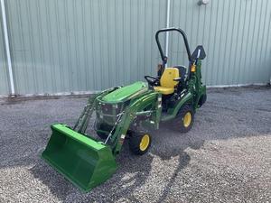 John Deeres 260B <b>Lawn</b> <b>Mower</b> Tractor With Front Loader and Backhoe Implement for Sale with Fast Shipment to John John Deeres - Product Image 4