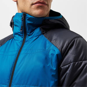 Veste matelassée imperméable chaude pour homme, hiver, impression de logo personnalisée, doudoune, veste à capuche coupe-vent, streetwear - Product Image 6