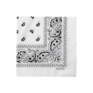 Bandana de algodón con estampado de Paisley clásico y sombreros multiusos para exteriores Bandana de moda con diseños coloridos - Product Image 5