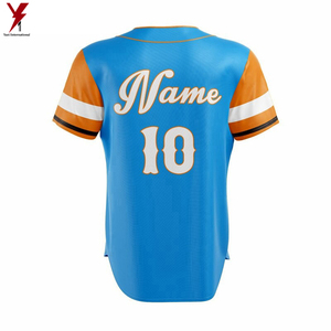 Gran oferta, camiseta de béisbol Vintage para jóvenes con forro de logotipo, ropa deportiva impresa, técnica de sublimación, precio bajo al por mayor - Product Image 6