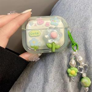 Las flores de tulipán verde Ins son adecuadas para el arte protector de manzanas también abre la <span class=keywords><strong>tercera</strong></span> generación de carcasa blanda de revestimiento - Product Image 2