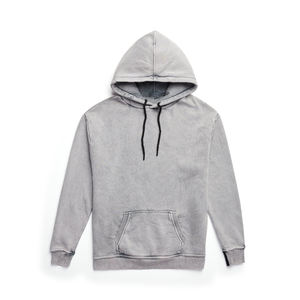 Sudadera con Capucha Extra Grande para Hombre, Estilo Vintage Desgastado, 400 g/m², Felpa Gruesa, Estilo Lavado Ácido para Invierno - Product Image 1