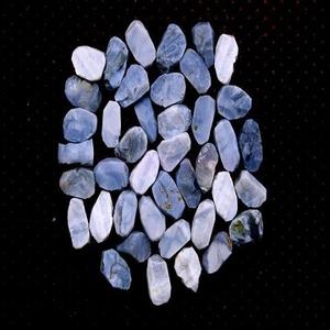 5 pièces cristal d'opale bleue naturelle de haute qualité 18-20MM taille énorme pierres précieuses brutes en vrac non traitées pour la fabrication de bijoux - Product Image 1