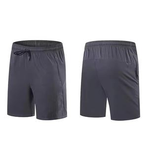 Pantalon short respirant de couleur unie à séchage rapide grande taille Marathon Track taille élastique Gym wear Summer Fitness New European Style - Product Image 5