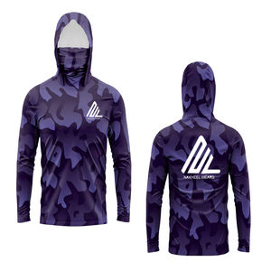 Gran oferta 2025, Sudadera con capucha de pesca de rendimiento UPF 50 para hombre, camisas de pesca transpirables de secado rápido de manga larga con refrigeración de camuflaje - Product Image 2