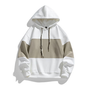 Nouveau modèle de sweats à capuche style pull pour hommes avec impression de logo personnalisé Streetwear à séchage rapide et respirant avec col à capuche - Product Image 6