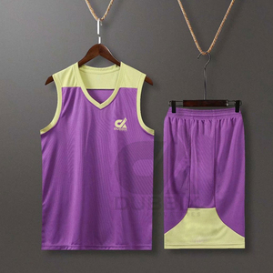Best Price Factory Sale New Design Winter Sleeveless <b>Basketball</b> Uniform Set Breathable 100% Polyester Anti-Bacterial Plus <b>Size</b> - Product Image 2