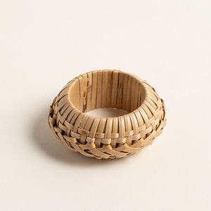 Anillo de Servilleta Redondo de Ratán Hecho a Mano, Porta Servilletas de Mimbre Natural Decorativo para Bodas, Fiestas, Decoración de Mesa de Comedor - Product Image 1