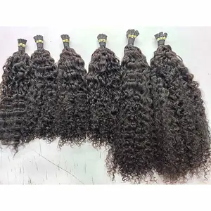 REMY I TIPS EXTENSIONS MANUFACTURERS TEMPLE HAIR KERATIN NANO TIPS PERMANENT EXTENSIONS SUPPLIER