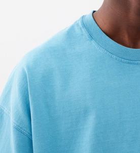 Camiseta corta cuadrada con logotipo personalizado de alta calidad para hombre, ropa de calle de verano, Jersey transpirable, estilo informal - Product Image 3